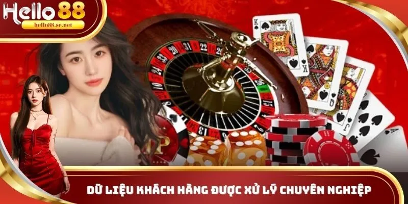 Dữ liệu người dùng được xử lý chuyên nghiệp